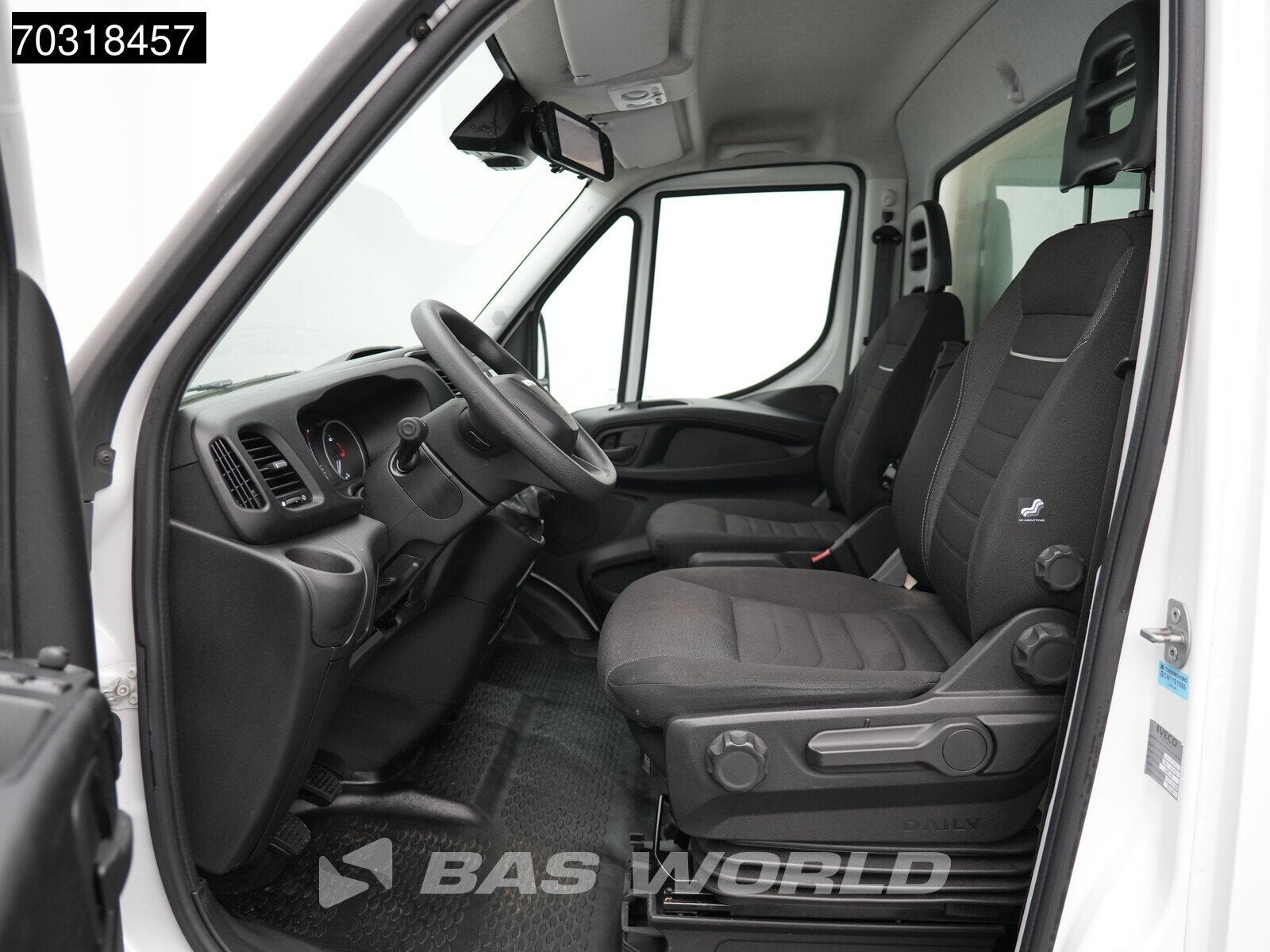 Iveco Daily 35S14 3.0L CNG Zijdeur Koelwagen Thermo King V-3, Auto's, Gebruikt, Euro 6, 4 cilinders, 3155 kg