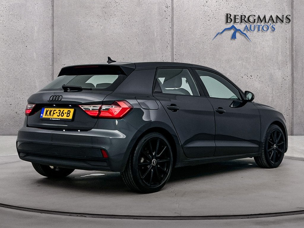 Audi A1 Sportback 35 TFSI Advanced edition S-LINE INTERIEUR, Auto's, Audi, 4 cilinders, 150 pk, Start-stop-systeem, Leder en Stof