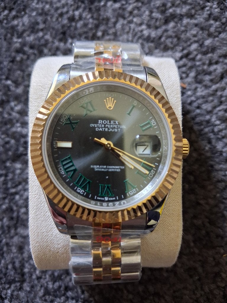 Rolex datejust 41 horloge, Ophalen, Staal, Polshorloge, Nieuw