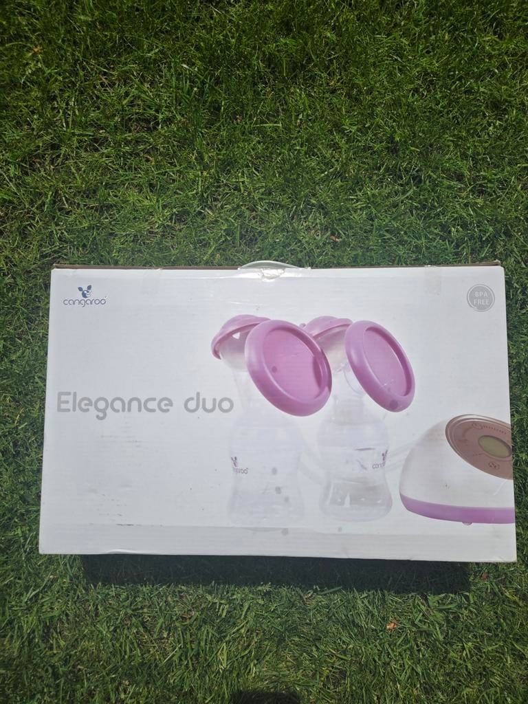 Cangaroo Elegance Duo dubbele elektrische borstkolf, Kinderen en Baby's, Ophalen of Verzenden, Zo goed als nieuw, Borstkolf