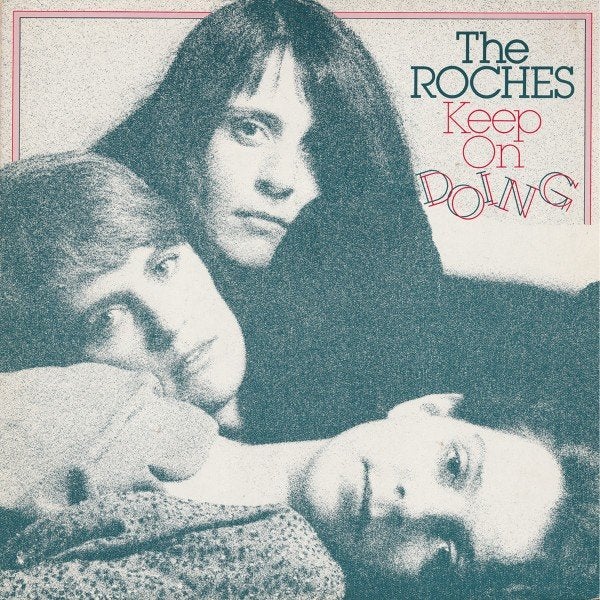 LP THE ROCHES ( FEAT. ROBERT FRIPP ) - KEEP ON DOING (Folk), LP, Ophalen of Verzenden, Zo goed als nieuw, 12 inch