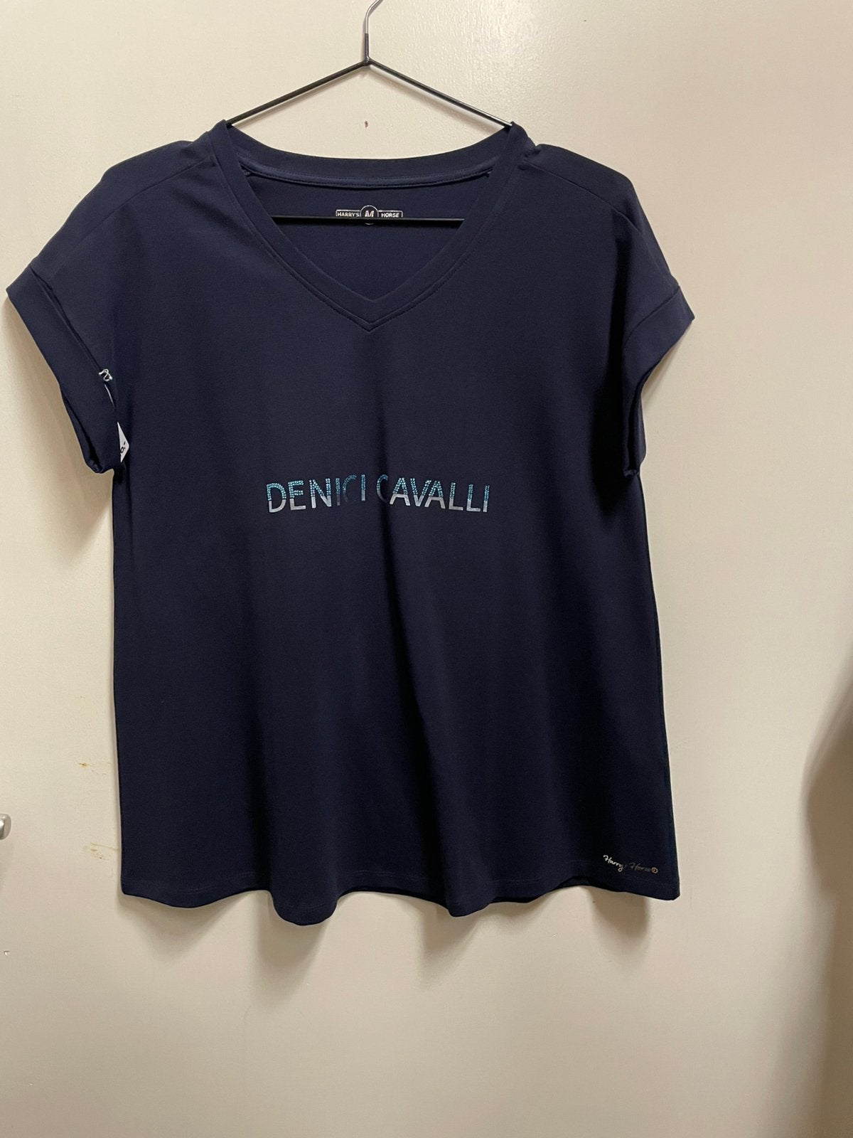 Harry’s horse shirt denici Cavalli blauw  M nieuw, Ophalen of Verzenden, Nieuw, Dressuur, Bovenkleding