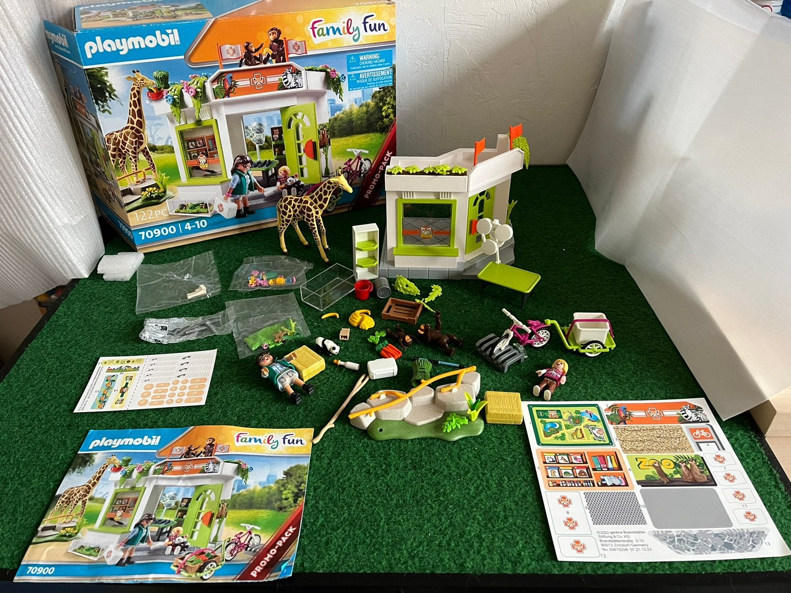 Playmobil dierentuin dierenarts 70900, Ophalen of Verzenden, Zo goed als nieuw