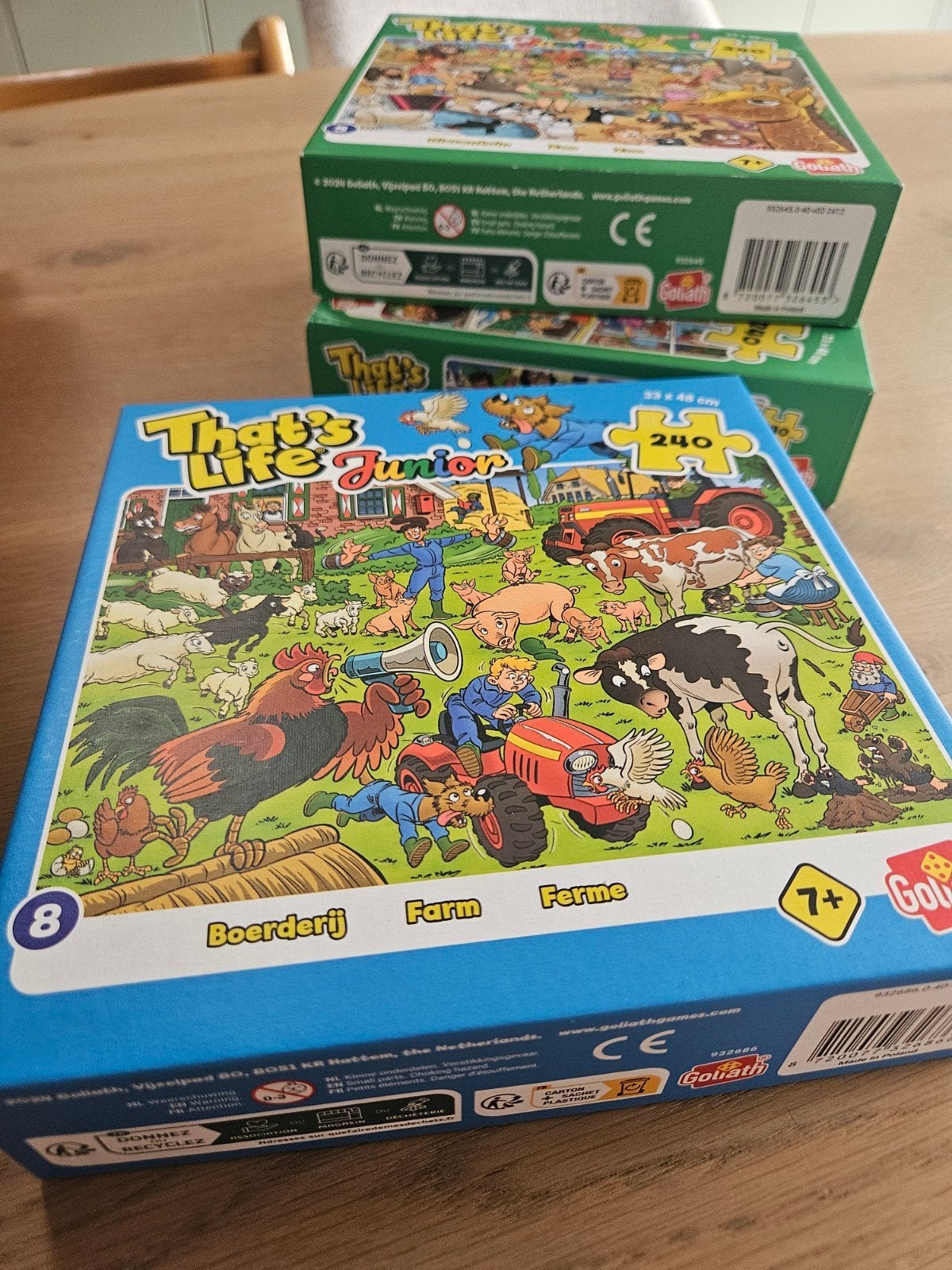 That's Life Junior Boerderij Puzzel 240 stukjes, Ophalen, Meer dan 50 stukjes, Gebruikt, 6 jaar of ouder