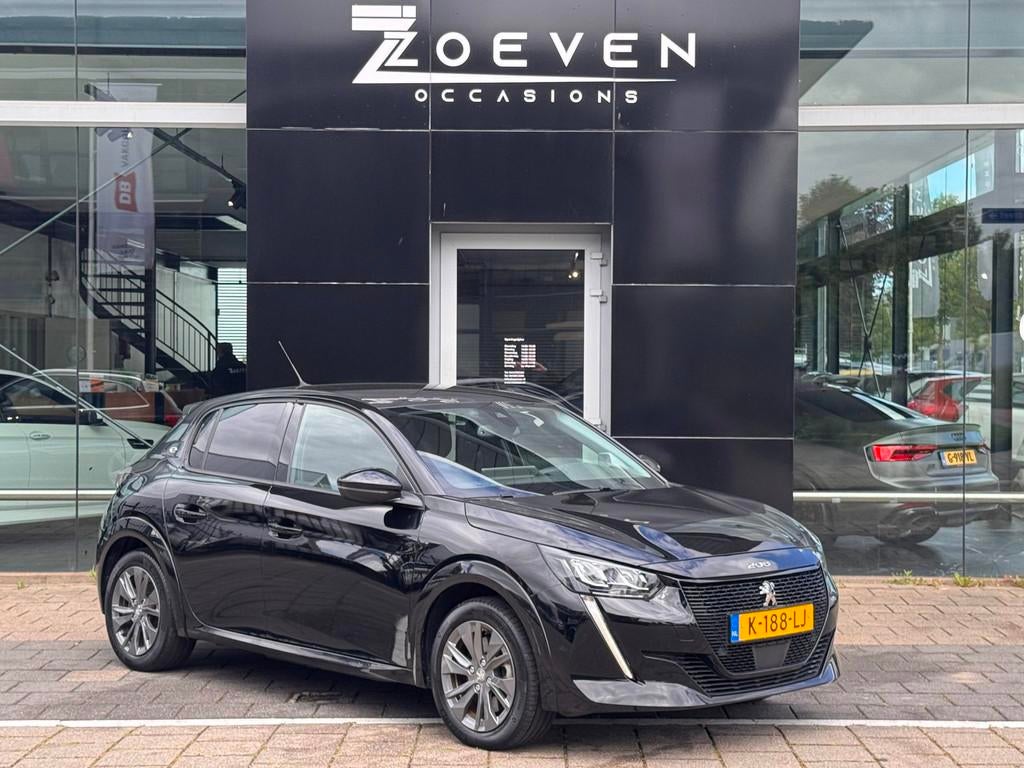 Peugeot E-208 EV Blue Lease Allure 50 kWh, Auto's, Peugeot, 136 pk, Gebruikt, Zwart, Origineel Nederlands