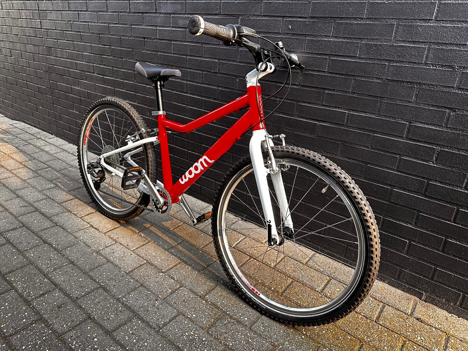 Woom Fiets 5 met spatborden, Fietsen en Brommers, Ophalen, 24 inch of meer, Gebruikt, Staal