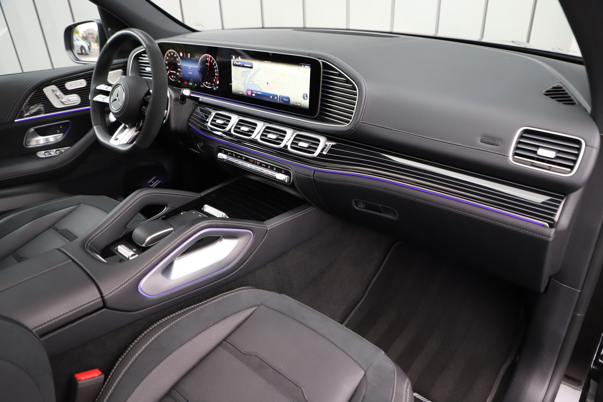 Mercedes-Benz GLE AMG 53 Hybrid 4MATIC+ | 544PK | Luchtverin, Auto's, Automaat, Gebruikt, GLE, Zwart