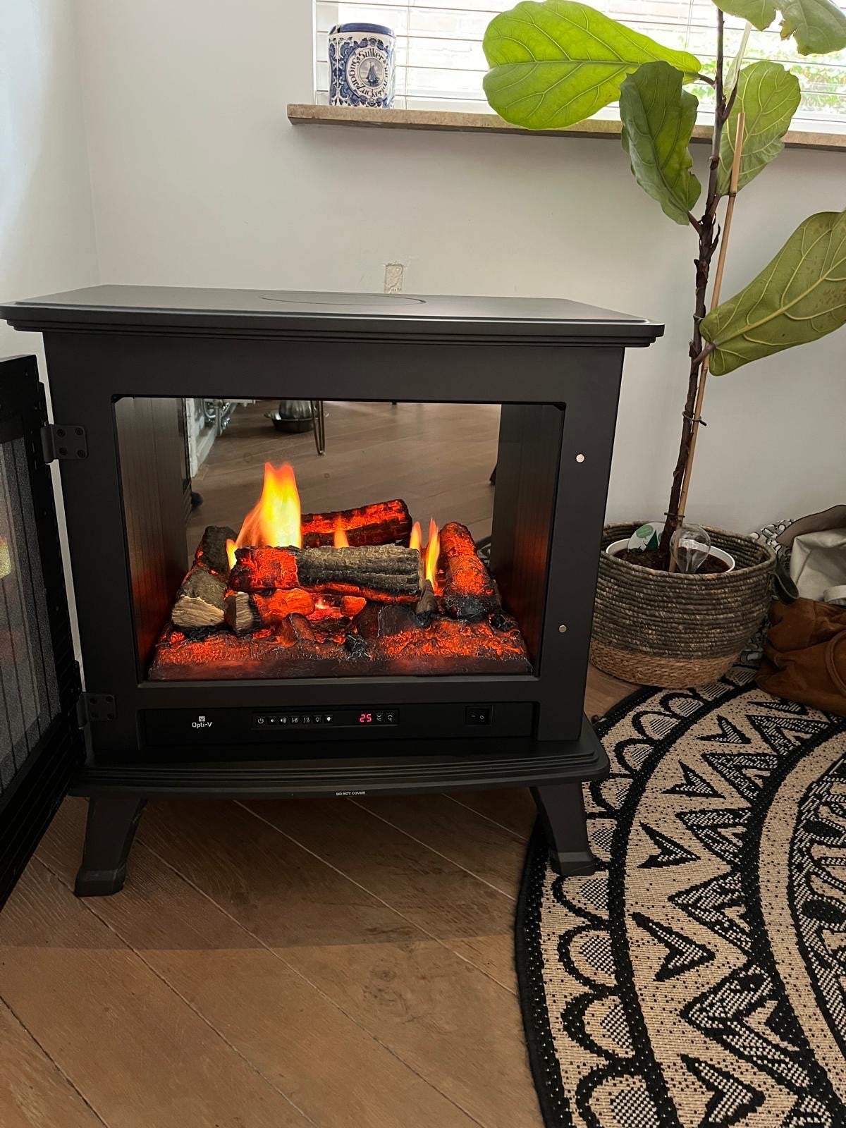 Dimplex Opti-V Elektrische Haard - Model SNG20, Ophalen, Zo goed als nieuw, Vrijstaande haard, Elektrische haard