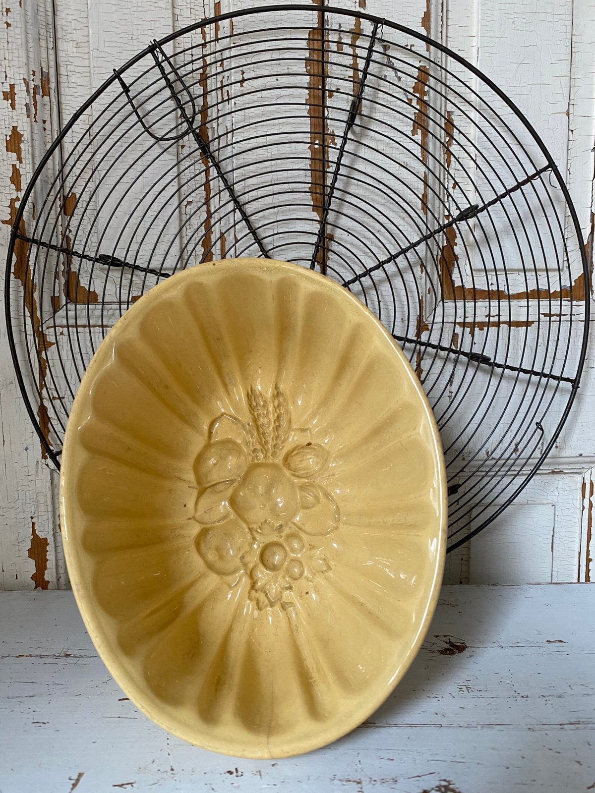 Antieke brocante puddingvorm, Ophalen of Verzenden