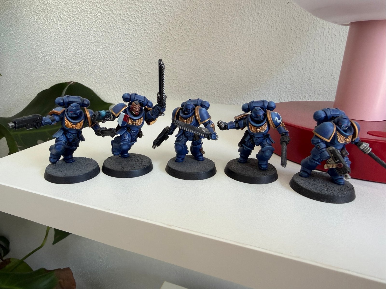 5 Warhammer 40k Assault Intercessors, prijs is per stuj, Hobby en Vrije tijd, Wargaming, Gebruikt, Warhammer 40000, Figuurtje(s)