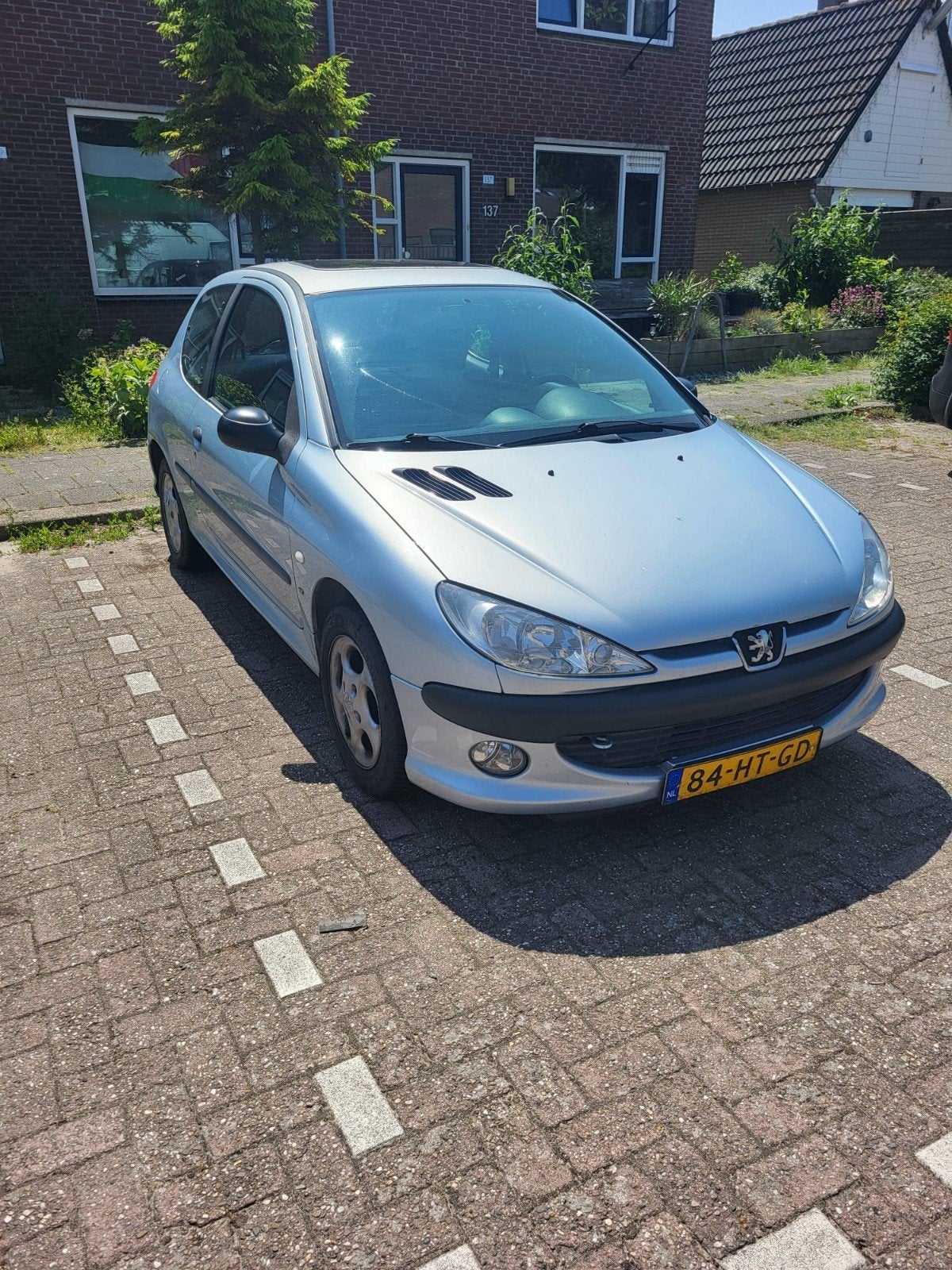 Peugeot 206 1.4 X-line 3D 2001 Grijs, Auto-onderdelen, Ophalen