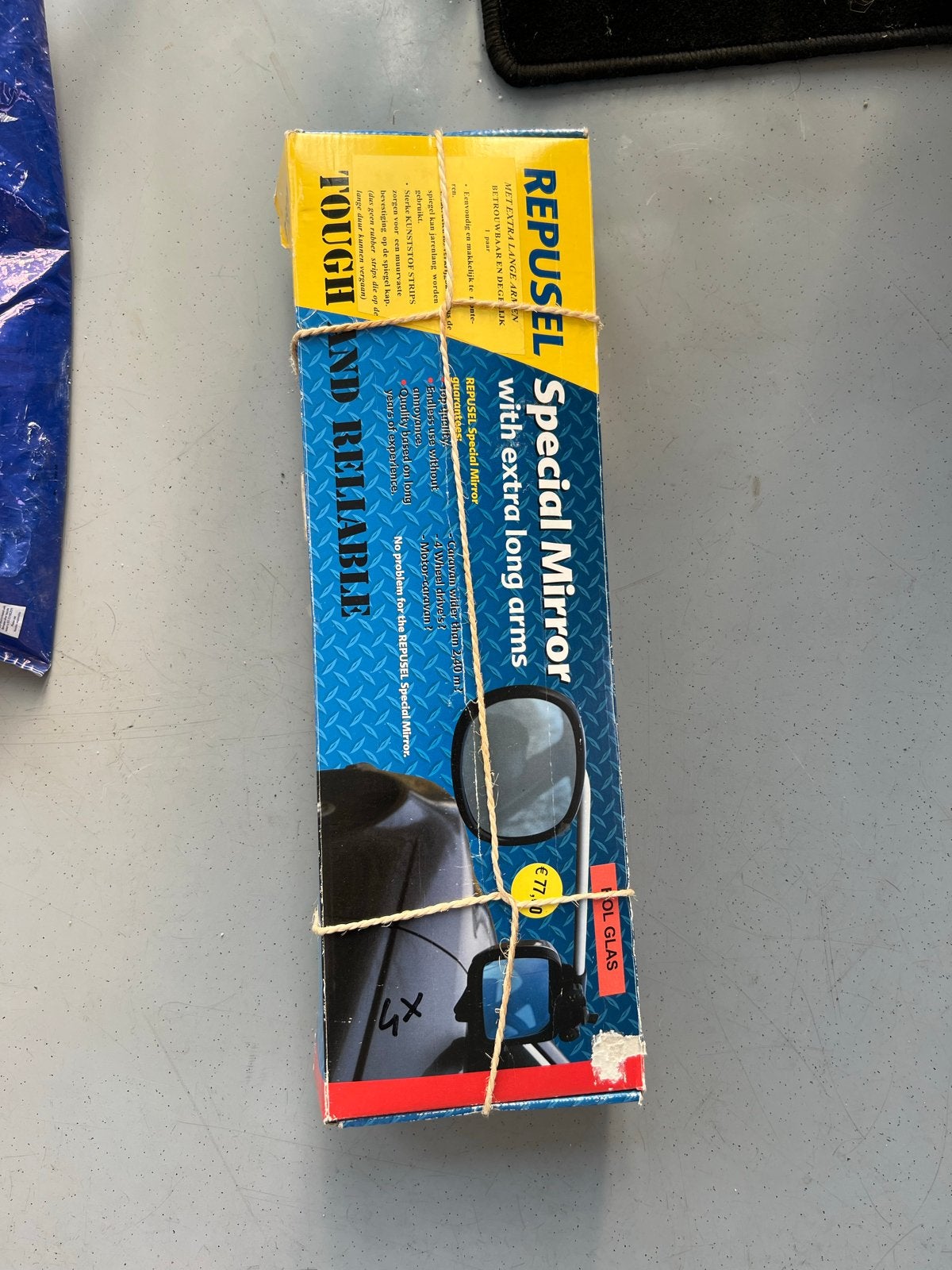 REPUSEL Special Mirror met extra lange armen, Caravans en Kamperen, Ophalen of Verzenden, Gebruikt