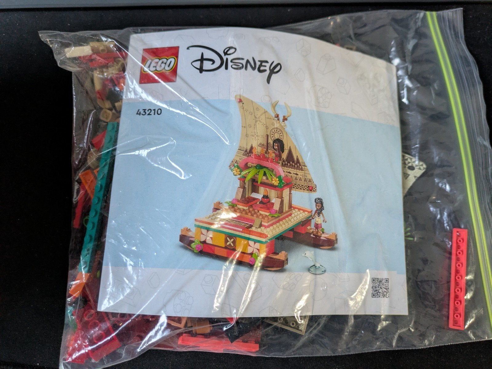 lego 43210 Disney vaiana catamaran, Ophalen, Gebruikt, Lego, Complete set