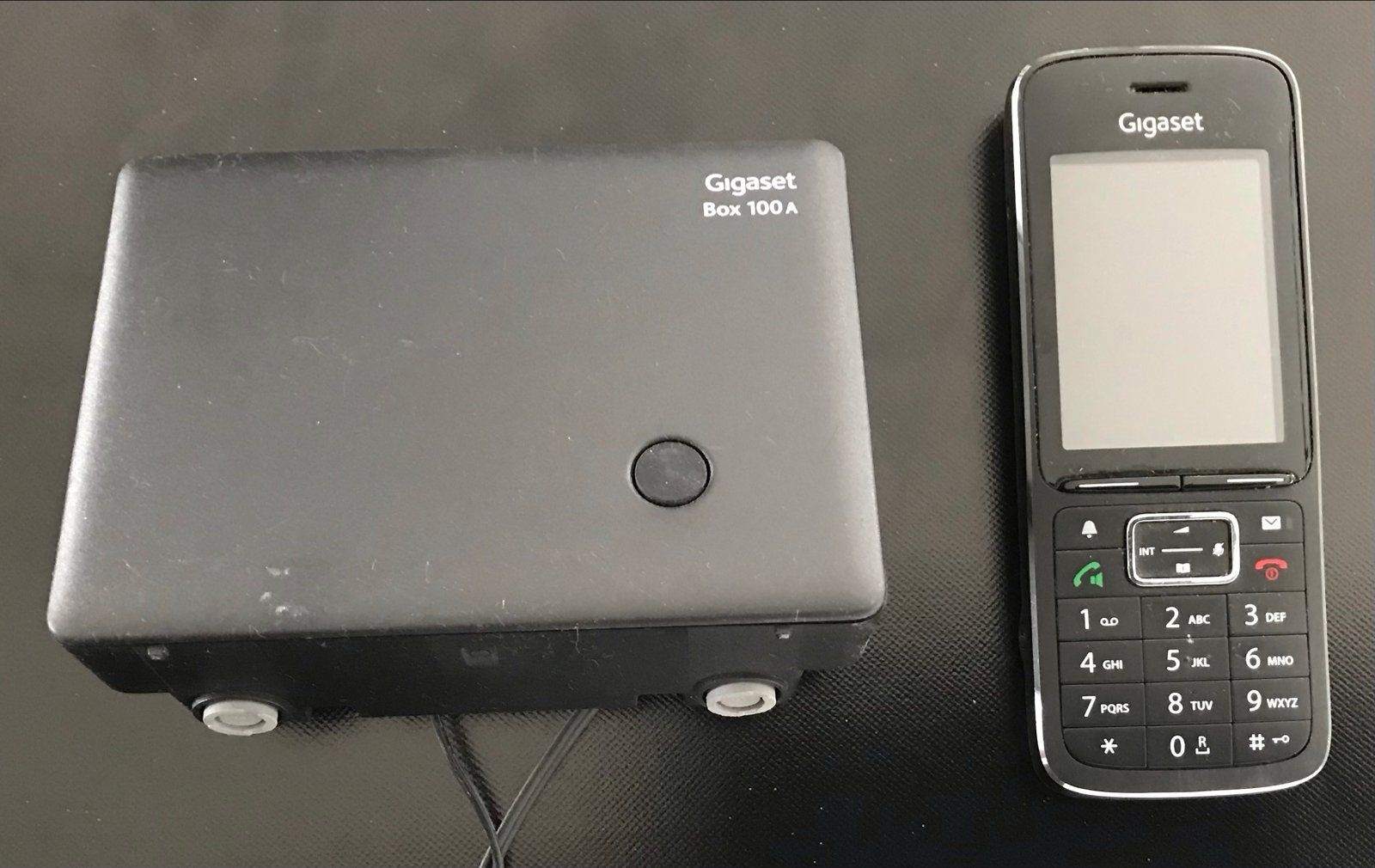 Gigaset SL450H met Box 100A, Ophalen of Verzenden, Gebruikt, 1 handset