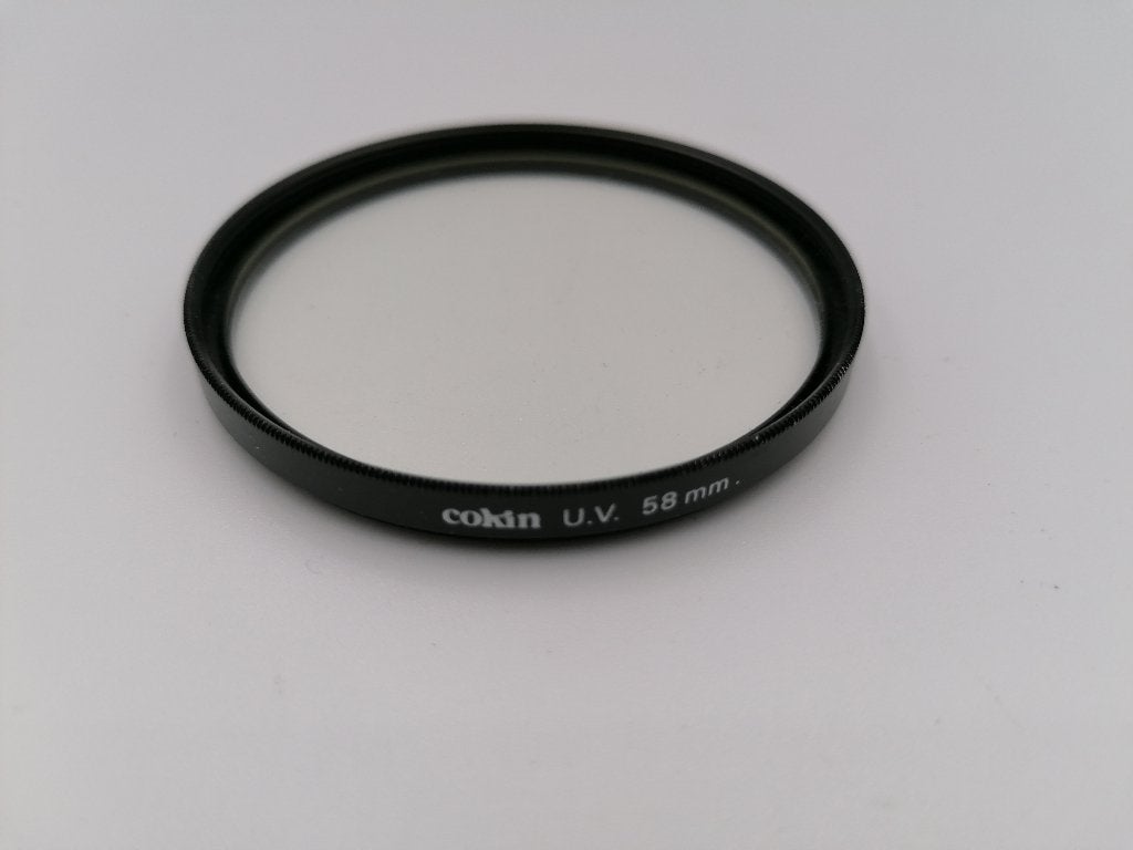 Cokin UV filter 58mm, Verzenden, UV-filter, Zo goed als nieuw, 50 tot 60 mm