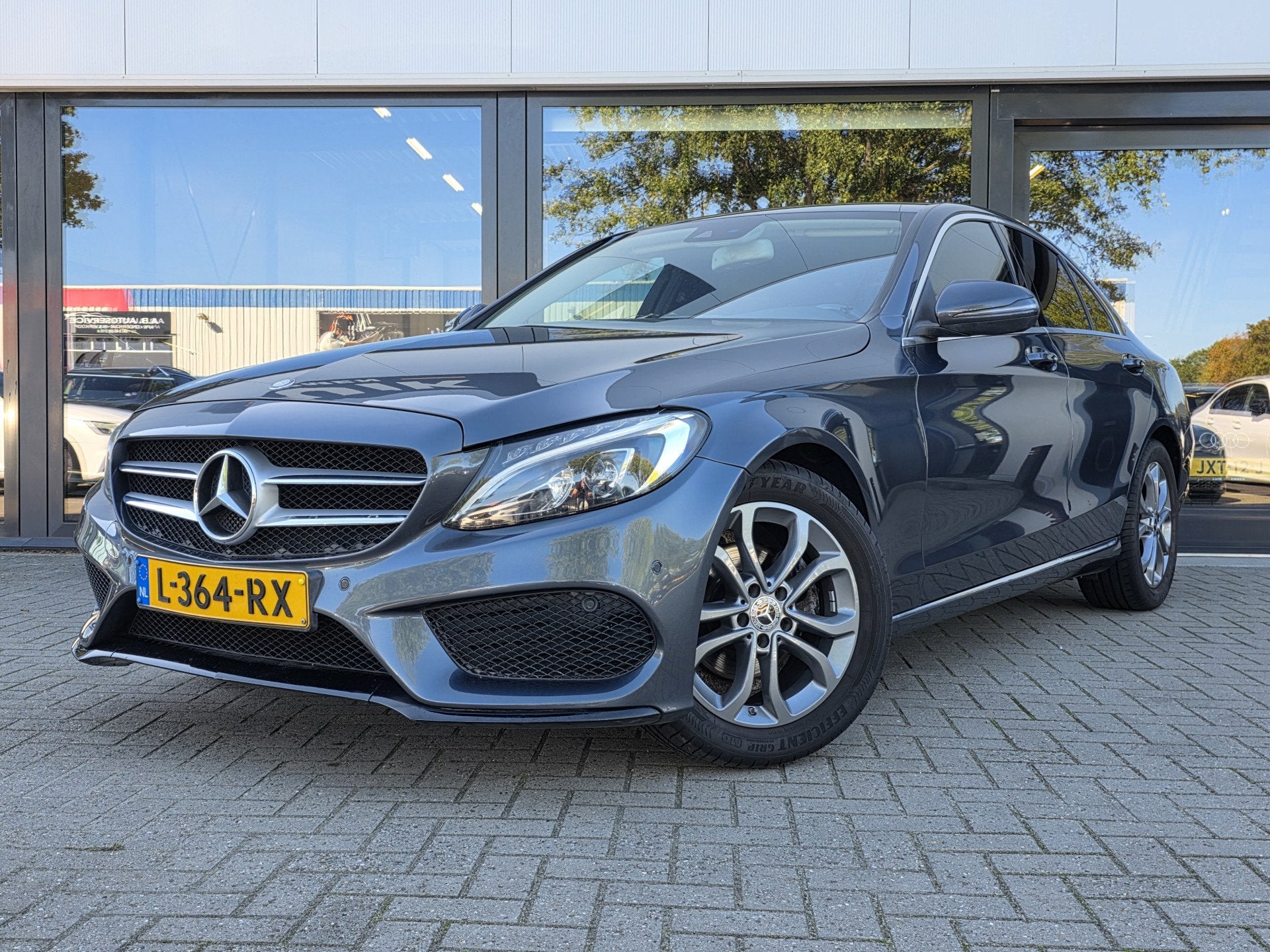 Mercedes-Benz C-Klasse 180 Prestige + XENON + COMFORTSTOELEN, Auto's, Automaat, Leder en Stof, 1595 cc, Bedrijf