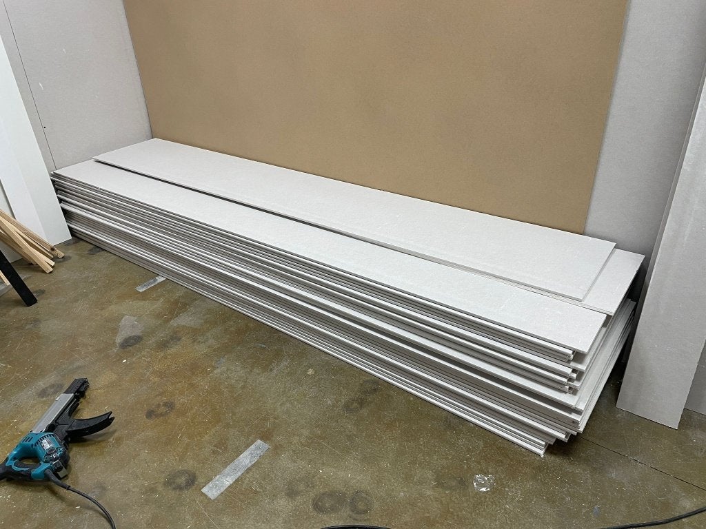 13x Knauf Gipsplaat A AK 260x60cm 12,5mm, Ophalen, Nieuw, Overige materialen, Minder dan 20 mm