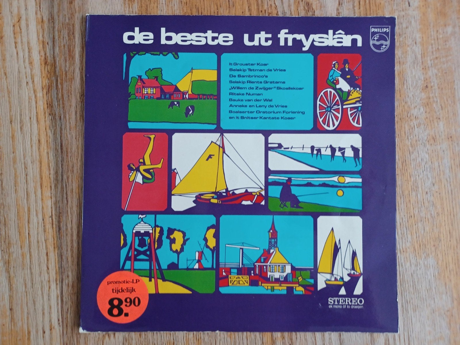 De Beste Uit Fryslan - Vintage LP, Ophalen, LP, Gebruikt, Overige genres