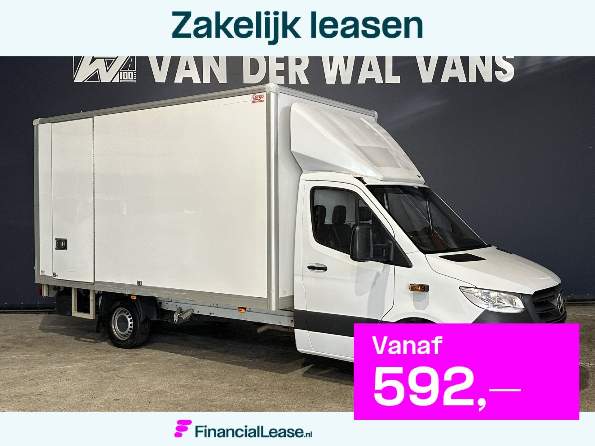 Mercedes-Benz Sprinter 317 CDI 170pk 9G-Tronic Automaat Bakw, Achterwielaandrijving, Gebruikt, 4 cilinders, Wit