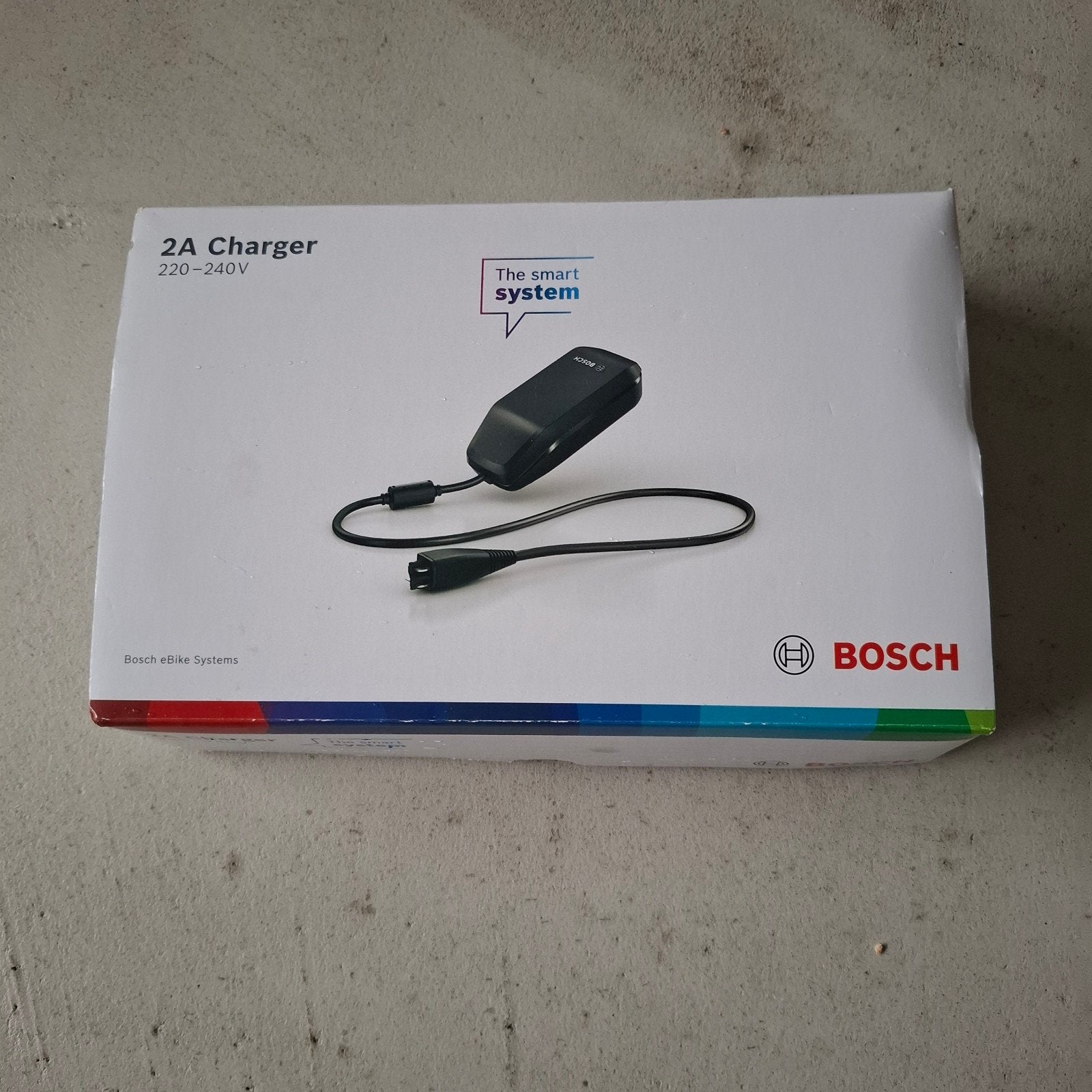 Bosch 2A E-bike Oplader 220-240V - The Smart System, Verzenden, Nieuw