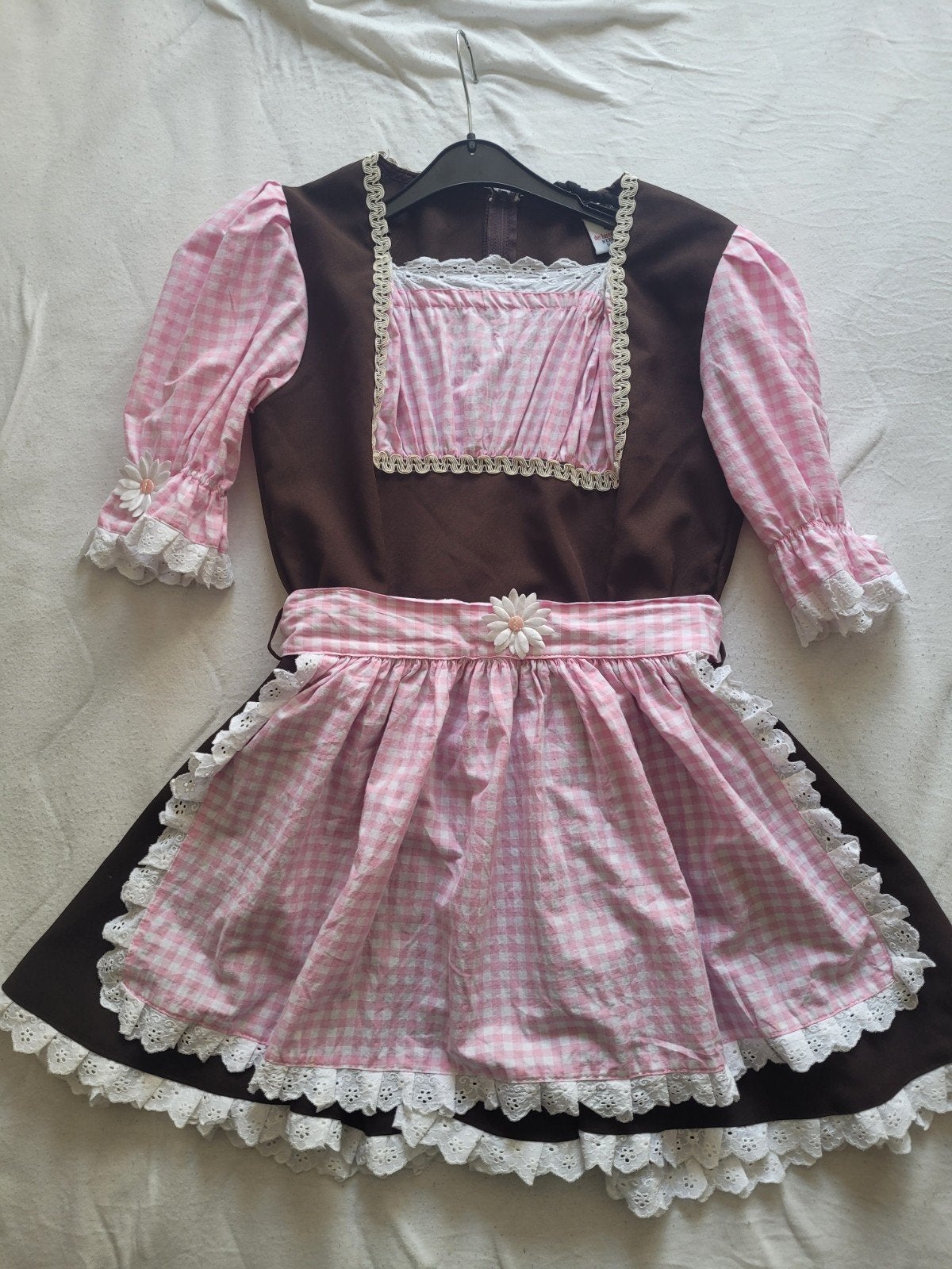 dirndl maat 152 duitse jurk feest oktoberfest, Ophalen of Verzenden, Zo goed als nieuw, 146 t/m 152, Meisje