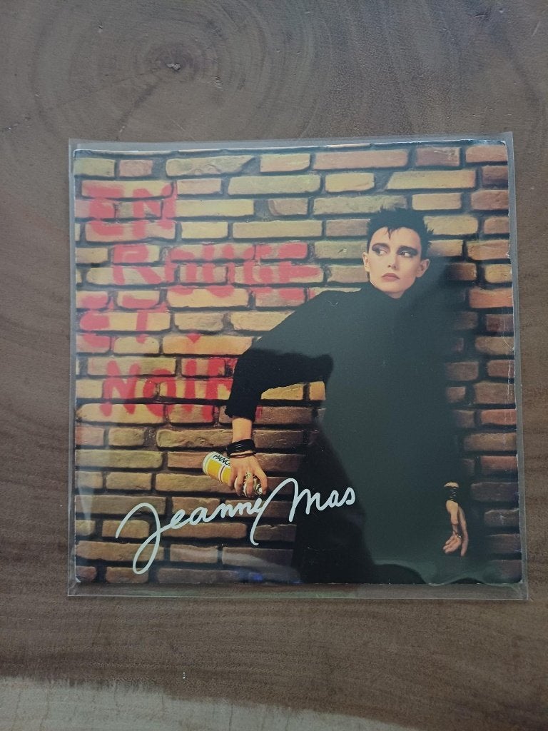Jeanne Mas - En Rouge Et Noir - Vinyl - Single, Cd's en Dvd's, Vinyl Singles, 7 inch, Ophalen of Verzenden, Zo goed als nieuw