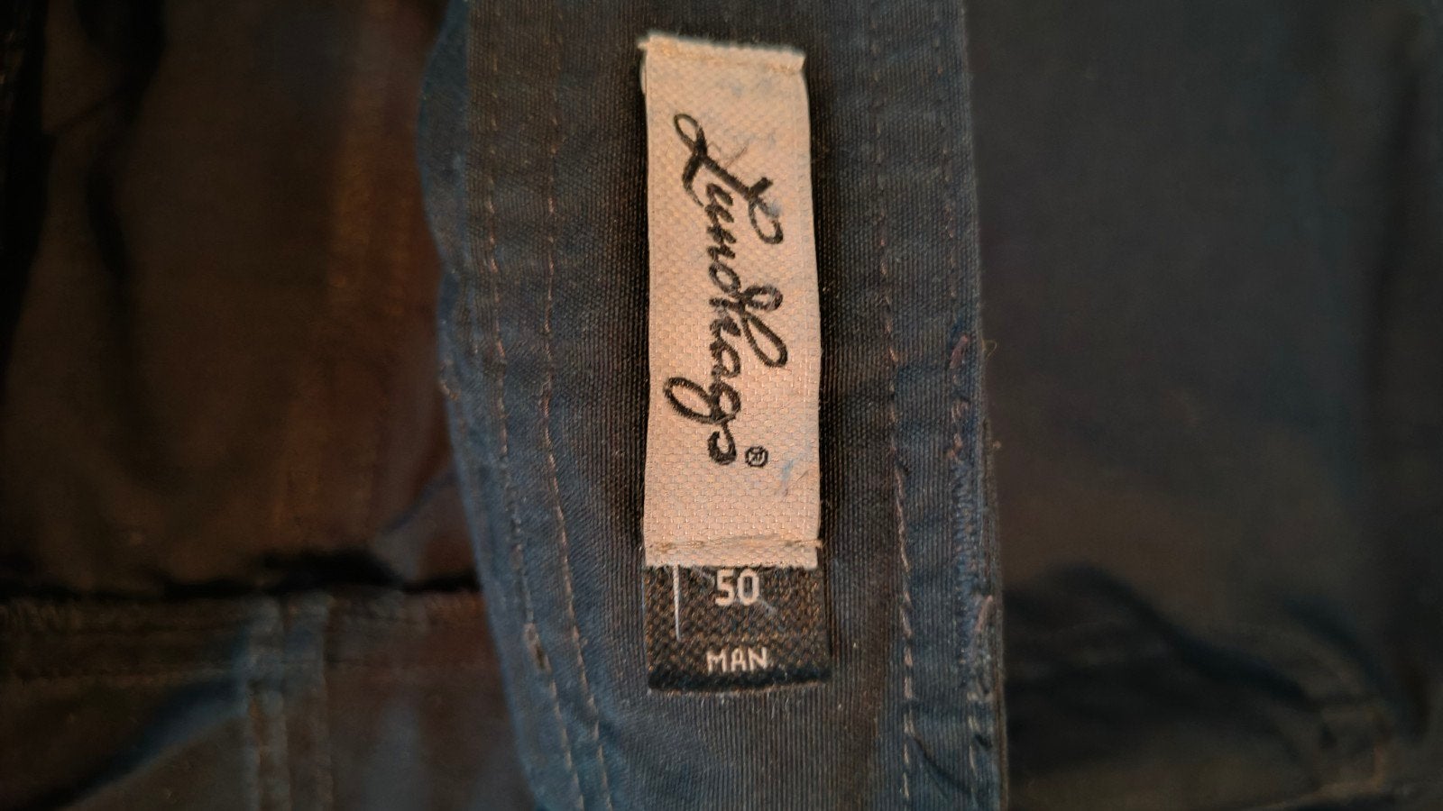 Lundhags authentic outdoor broek, zwart, heren maat 50., Maat 48/50 (M), Zwart, Lundhags, Ophalen of Verzenden
