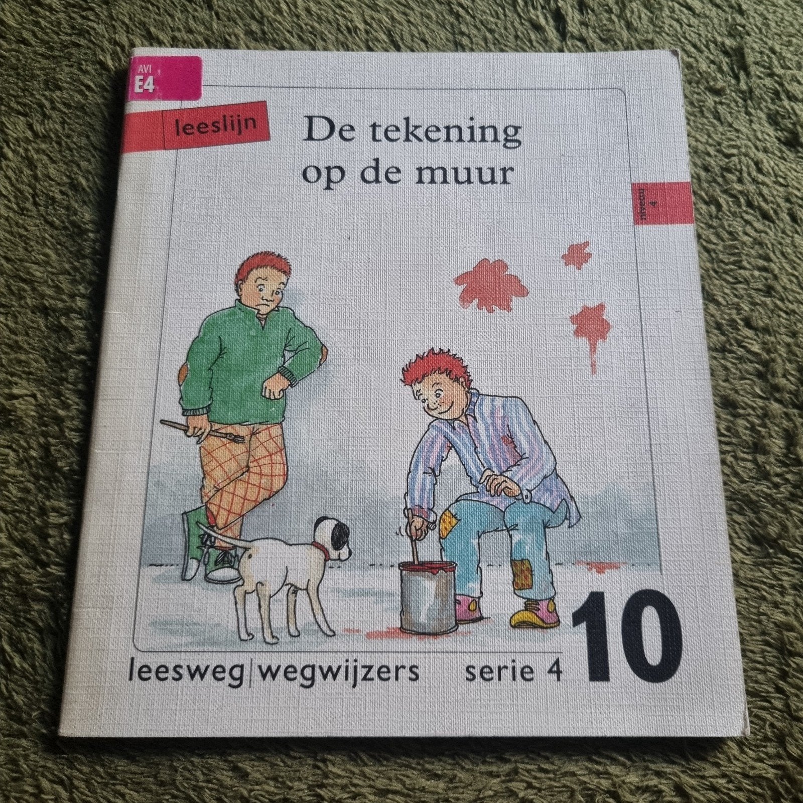 Leesweg Wegwijzers Serie 4: De tekening op de muur, Boeken, Ophalen of Verzenden, Zo goed als nieuw, Onbekend, Fictie algemeen