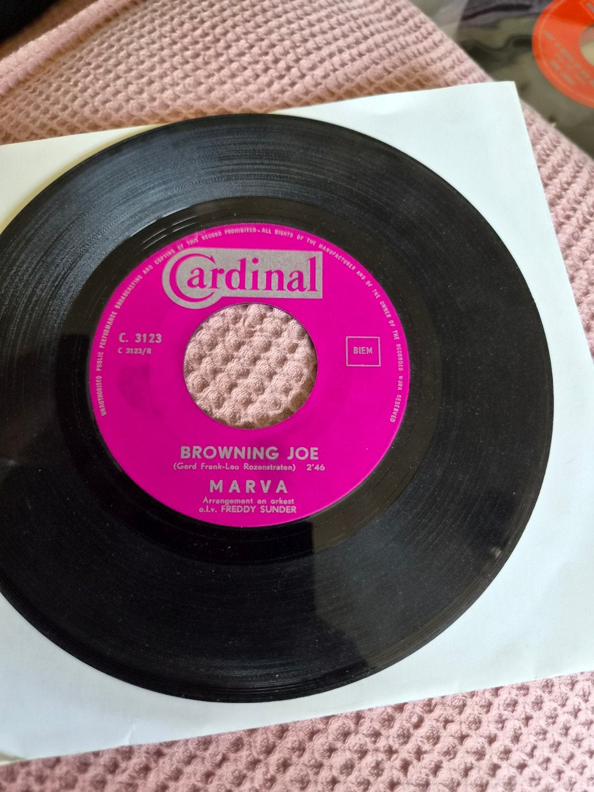 Marva Brownig Joe, Gebruikt, 7 inch, Ophalen of Verzenden, Nederlandstalig