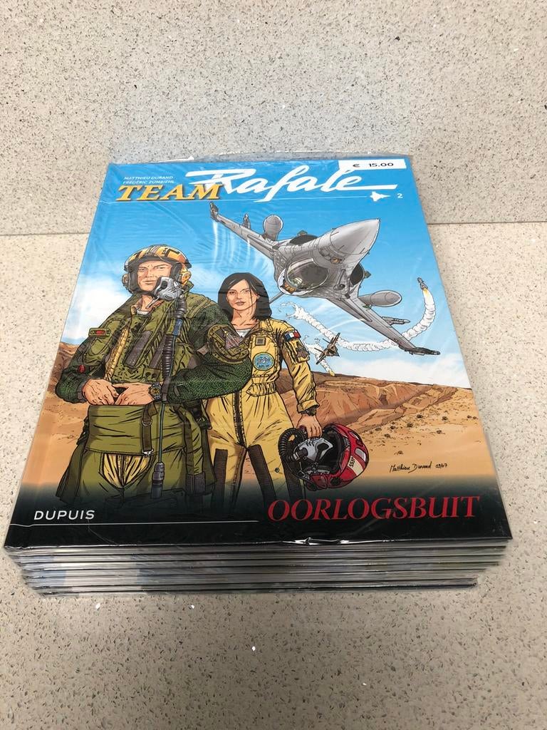Partij nieuwe HC albums Team Rafale, Meerdere stripboeken, Ophalen of Verzenden, Nieuw