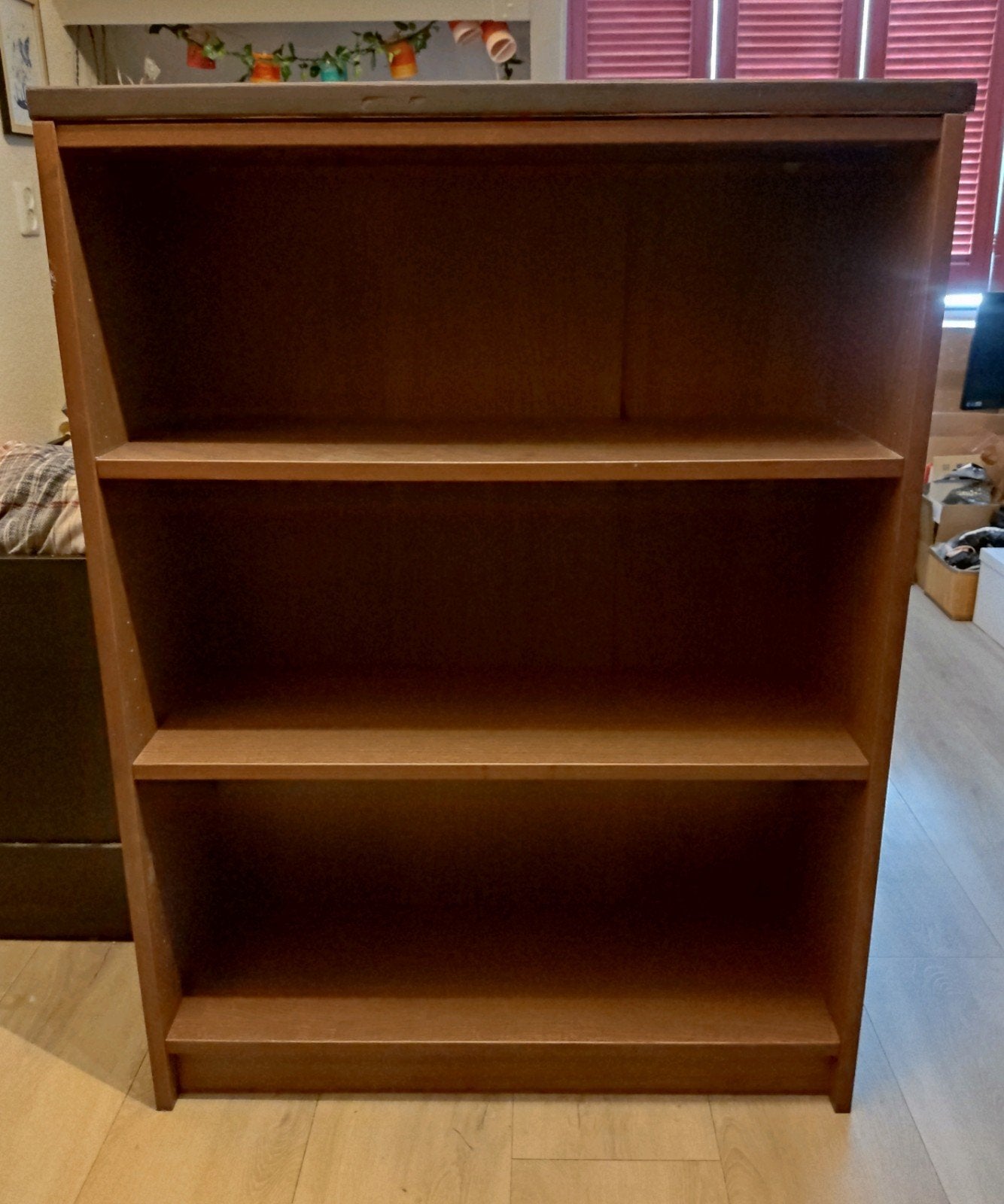 Billy boekenkast verstevigd, Ophalen, Met plank(en), Gebruikt, 100 tot 150 cm