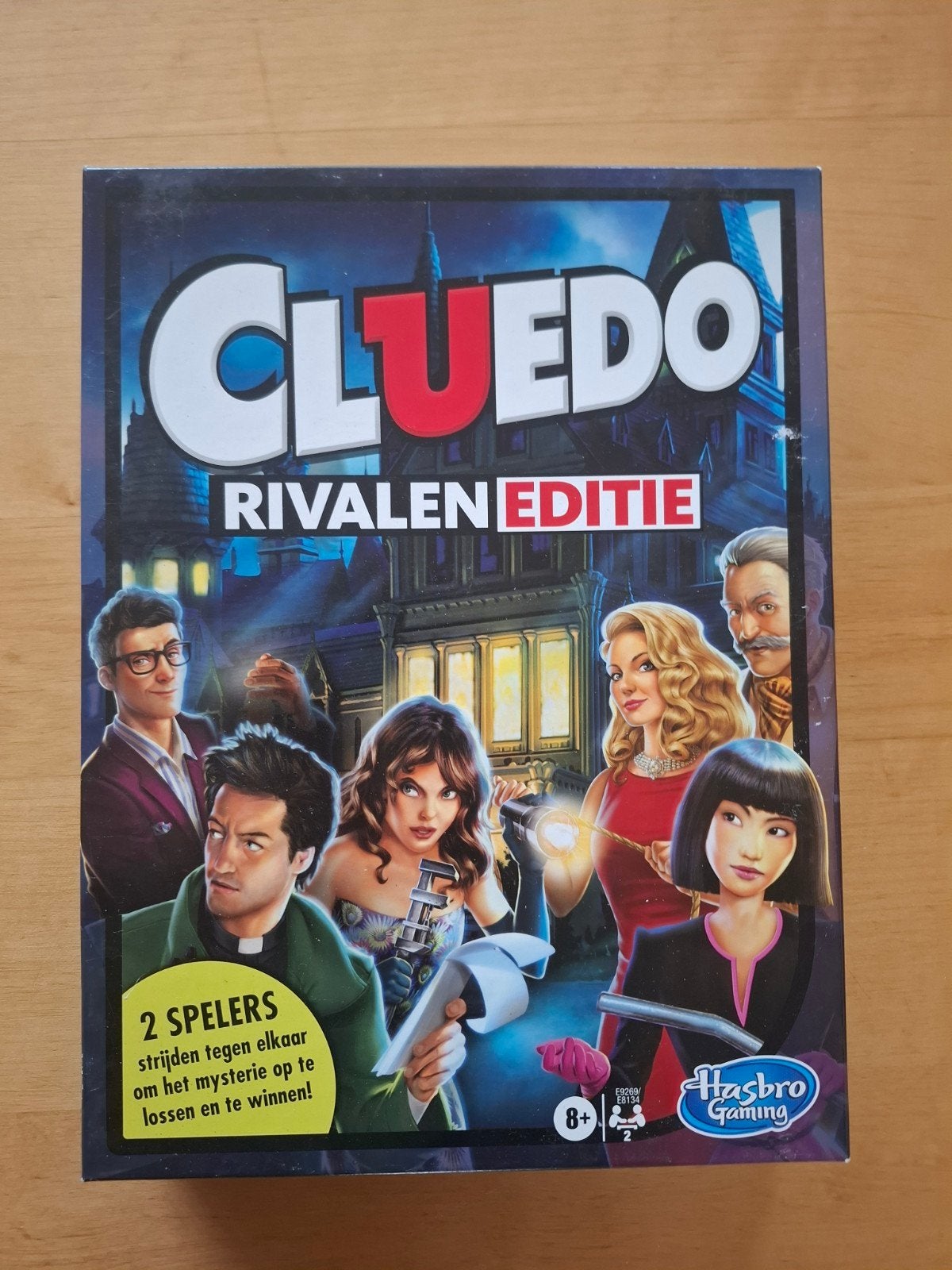 Cluedo Rivalen Editie Bordspel - Zo goed als nieuw, Hobby en Vrije tijd, Gezelschapsspellen | Bordspellen, Een of twee spelers