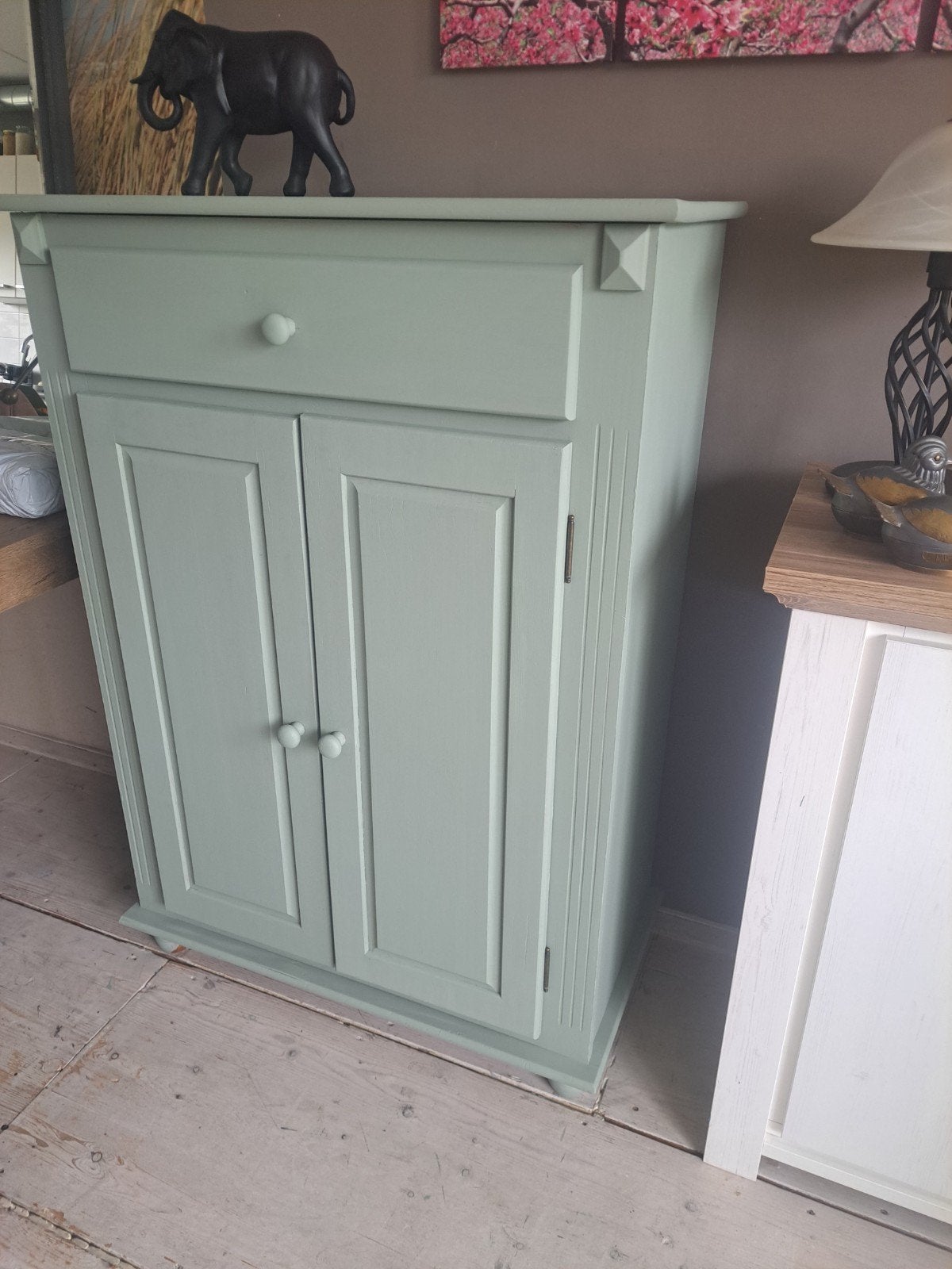 Nette ruime Meidenkast..mintgroene kleur., Ophalen, Zo goed als nieuw