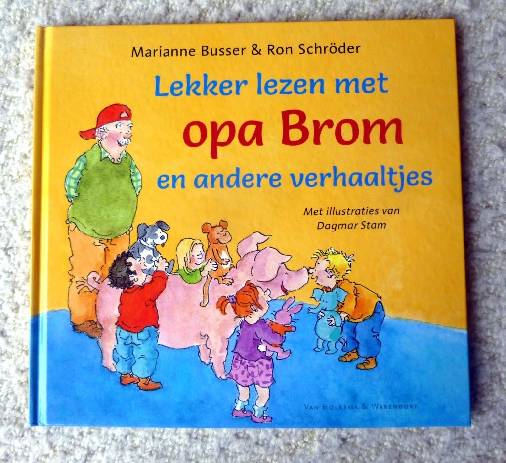 Lekker lezen met Opa Brom - Marianne Busser - splinternieuw, Fictie algemeen, Jongen of Meisje, Nieuw, Ophalen of Verzenden