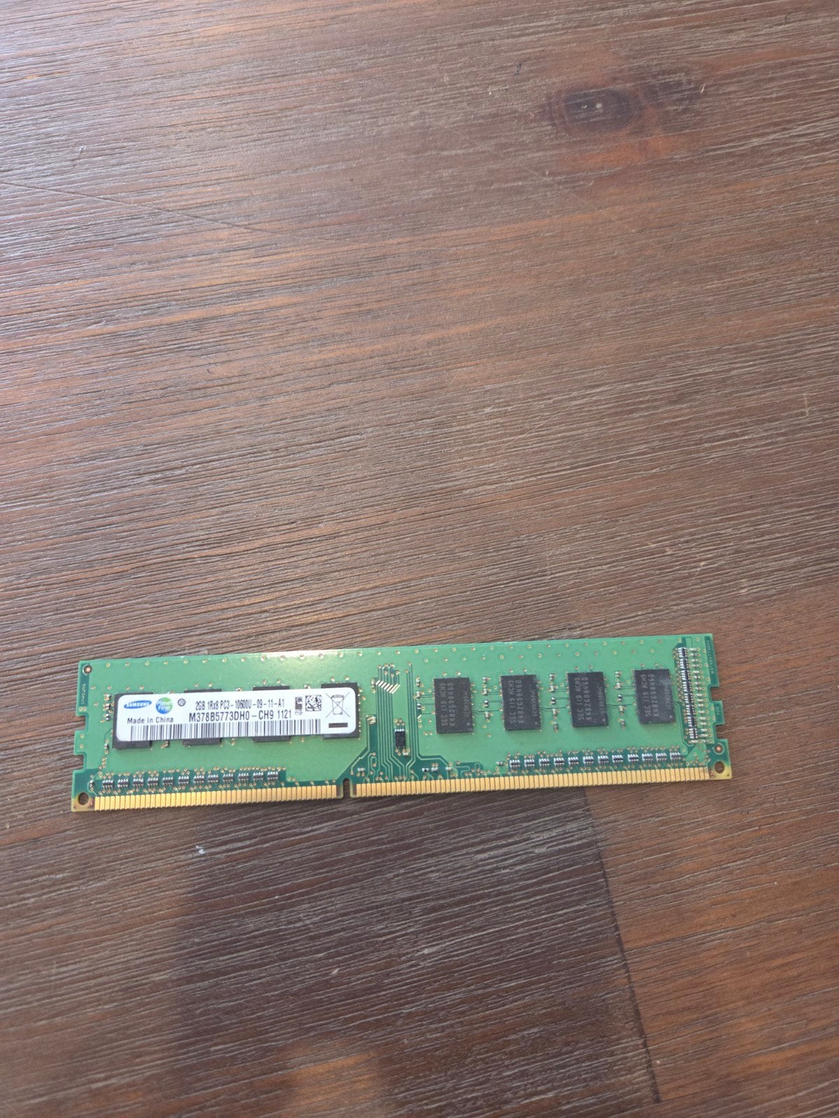 Samsung 2GB DDR3 Desktop RAM PC3-10600U (1333 MHz), Ophalen of Verzenden