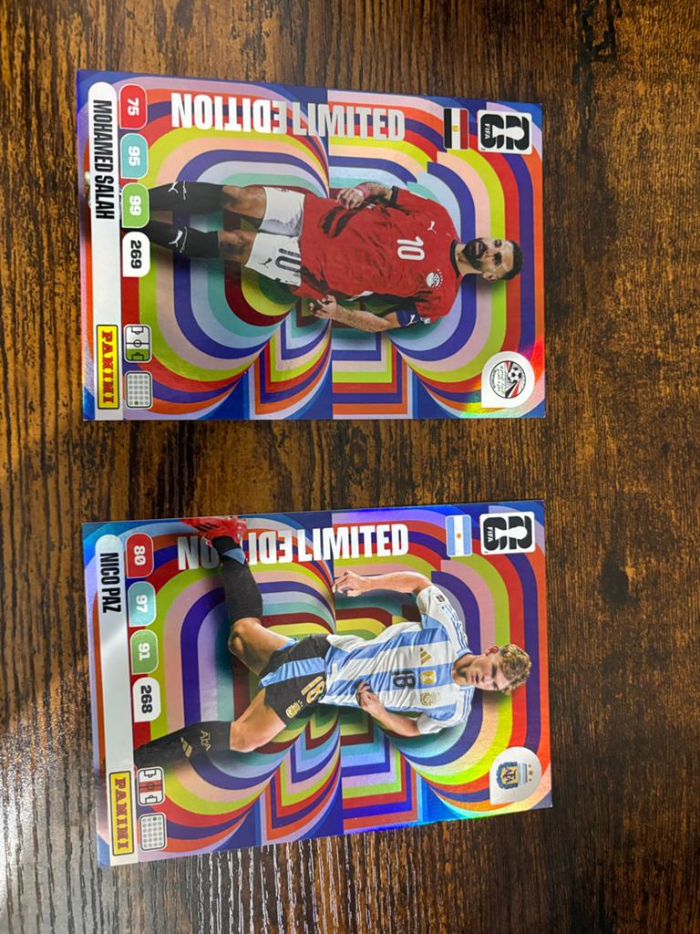 XXL Panini FIFA 365 Adrenalyn world cuo Limited Edition, Ophalen of Verzenden, Zo goed als nieuw, Buitenlandse clubs, Spelerskaart