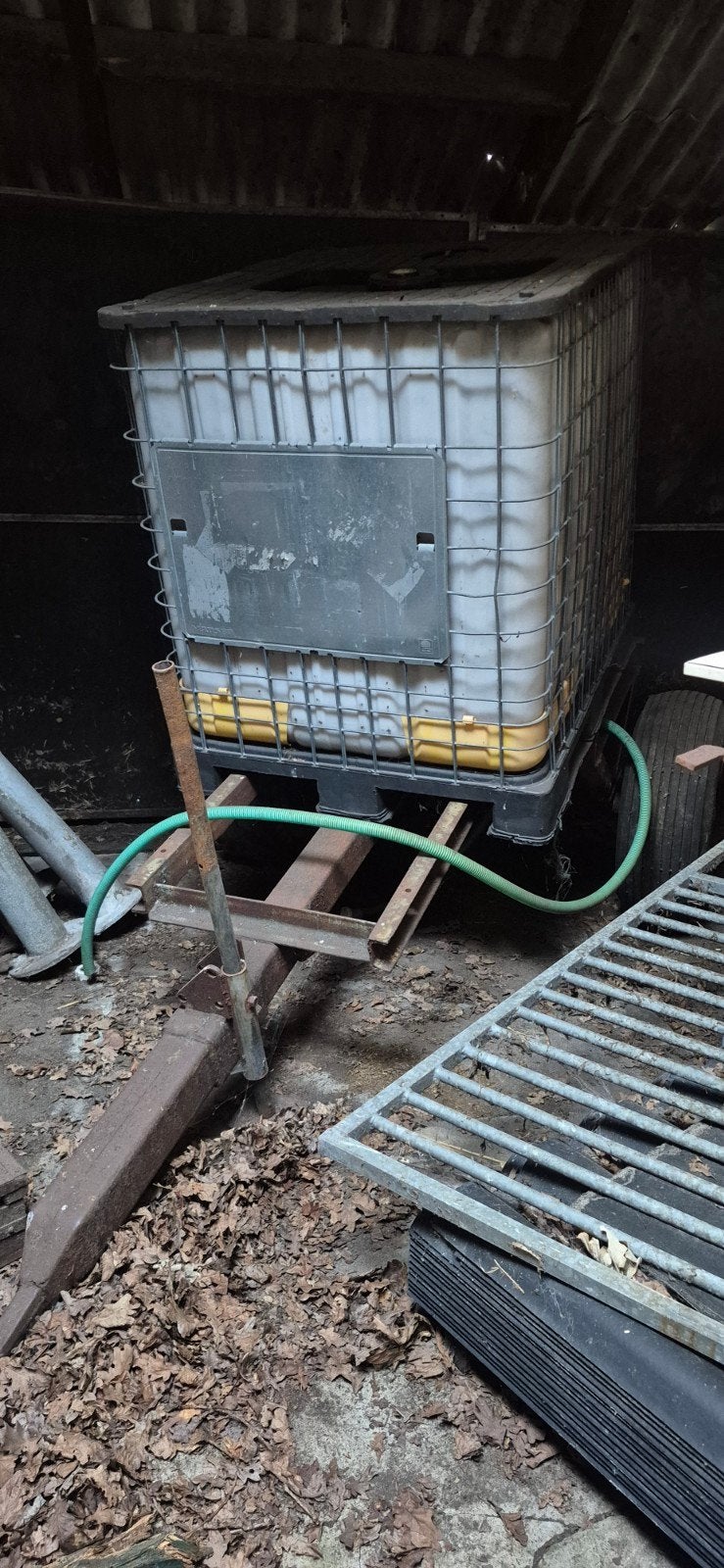 water vat op kar, Tuin en Terras, Ophalen of Verzenden