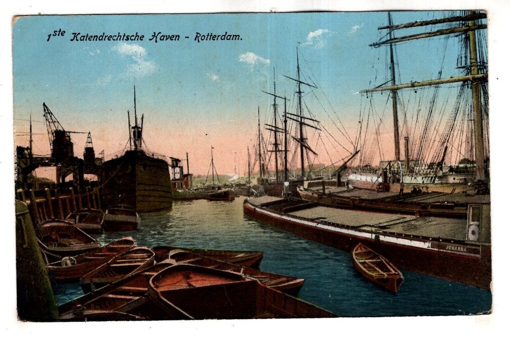 Rotterdam Katendrecht !e Katendrechtsche Haven, Verzenden, Voor 1920, Gelopen, Zuid-Holland