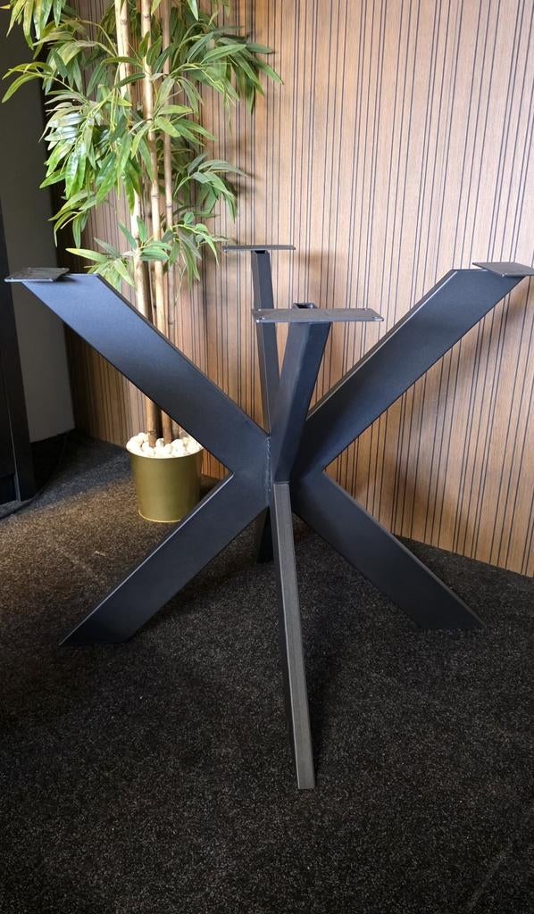 Nieuwe SPIN matrix tafelpoot vierkant 90x90x74cm metaal, Ophalen, Tafelpoot, 50 tot 100 cm, Vierkant