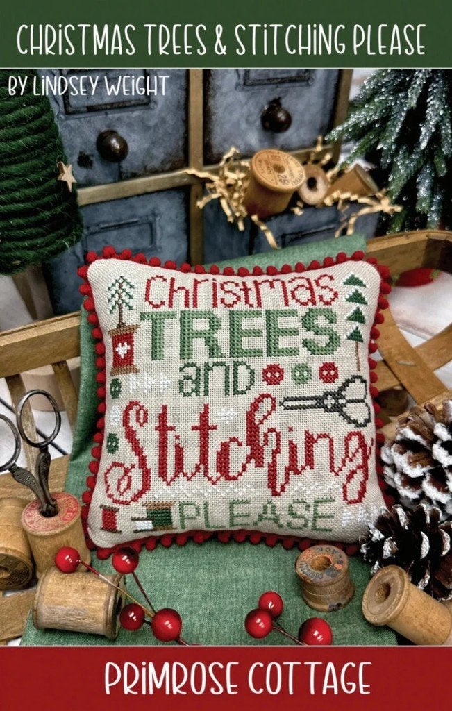 Primrose Cottage Stitches - PCS-121 - by Lindsey Weight, Ophalen of Verzenden, Nieuw, Handborduren, Patroon