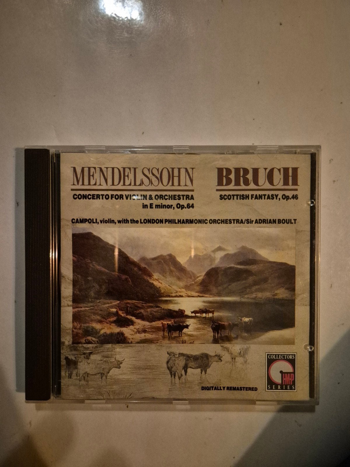 Mendelssohn/Bruch/Campoli - Violin concerto/Scottish .. Cd, Ophalen of Verzenden, Gebruikt