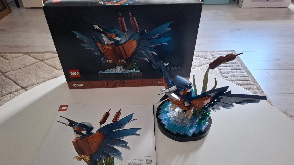 Lego IJsvogel (10331) - Compleet en in uitstekende staat, Compleet, Lego, Ophalen of Verzenden, Zo goed als nieuw