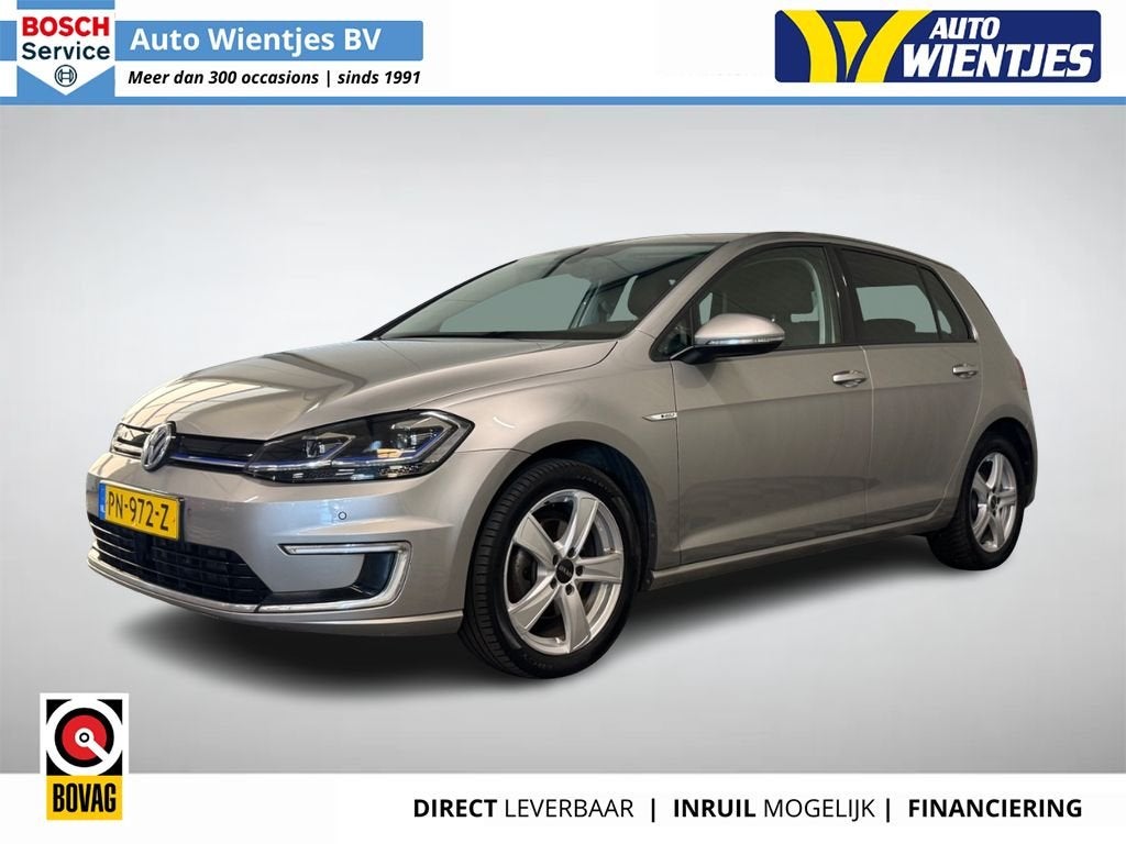 Volkswagen e-Golf Aut 36kWh | SOH 82% Comfort 5-Drs | Navi |, Auto's, Automaat, 136 pk, Gebruikt, 231 km