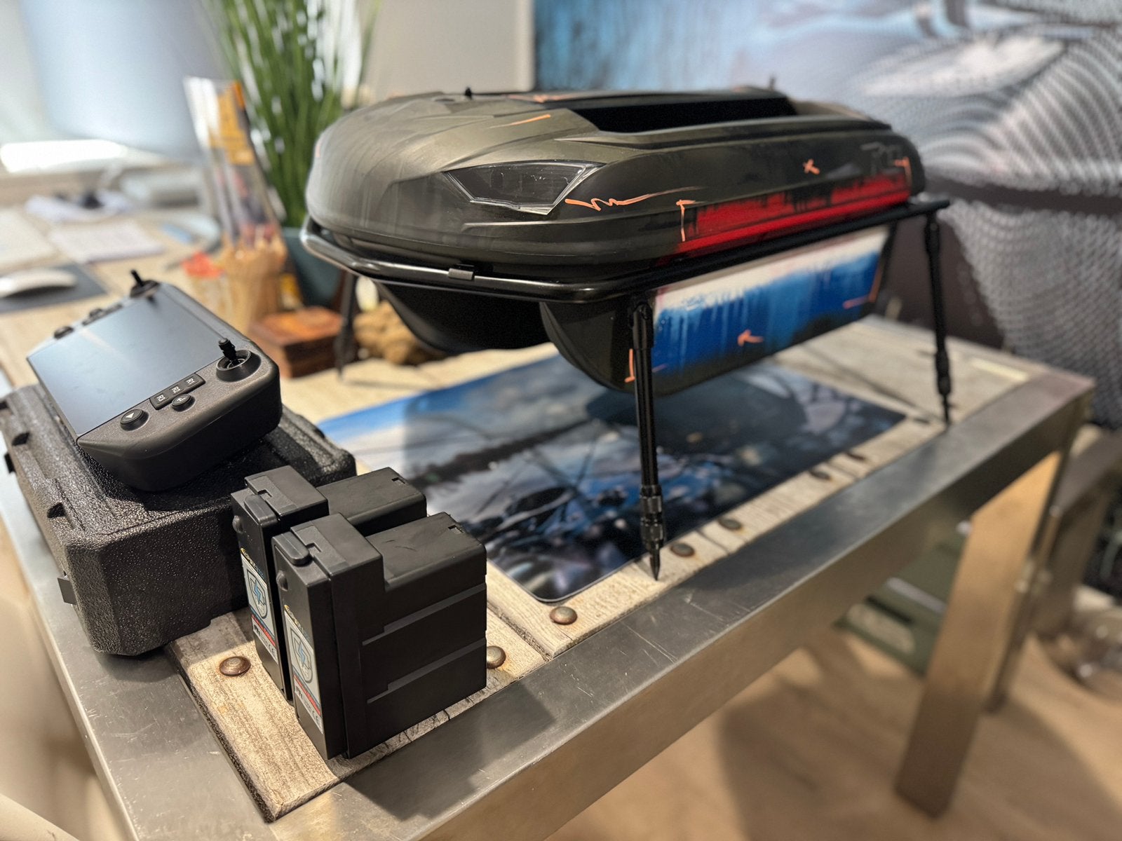 Carplounge RT7 | Voerboot Set | Raymarine Element | GPS