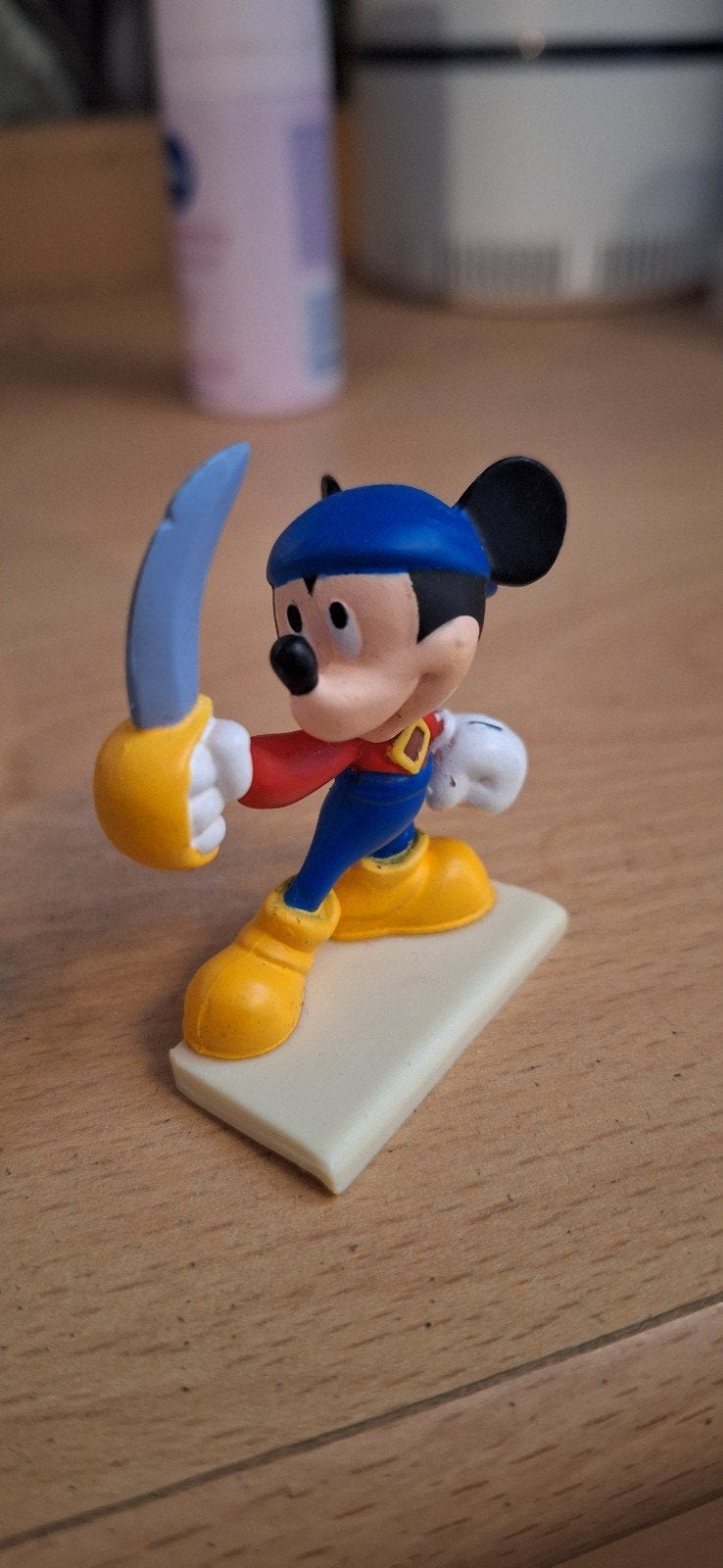 Mickey Mouse Piraat Figuur - Disney Verzamelfiguur, Ophalen of Verzenden, Gebruikt