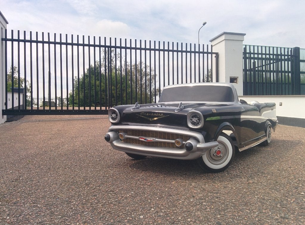 Chevrolet bel air met 4 takt benzine motor, Ophalen