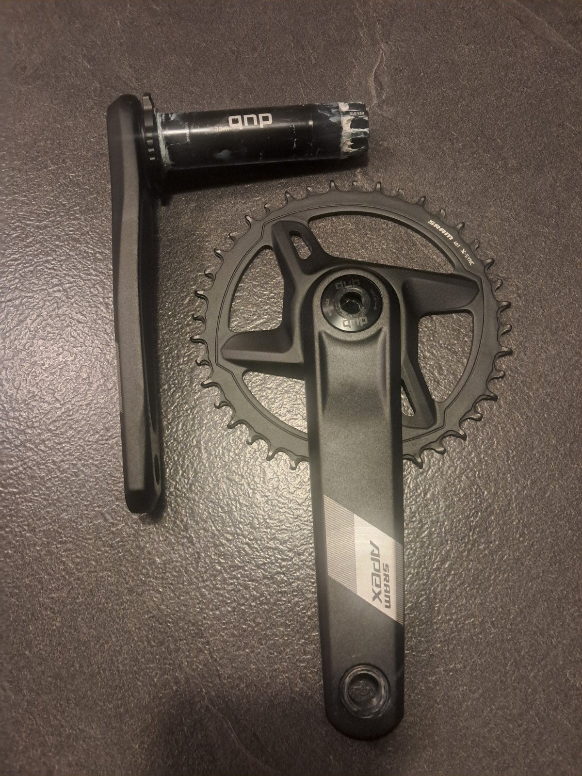 SRAM Apex DUB crankstel 172,5 mm – 40T X-SYNC, Crankstel of Pedalen, -, -, Ophalen of Verzenden