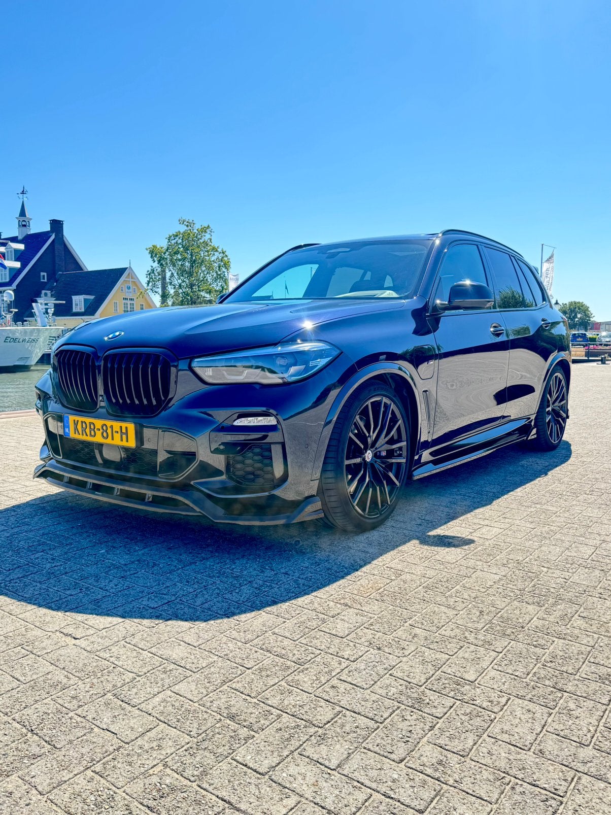 BMW X5 Xdrive45e BTW - Skylounge - Individual VOL opties, Auto's, BMW, X5, Parkeerassistent, Zwart, Plug-in hybride