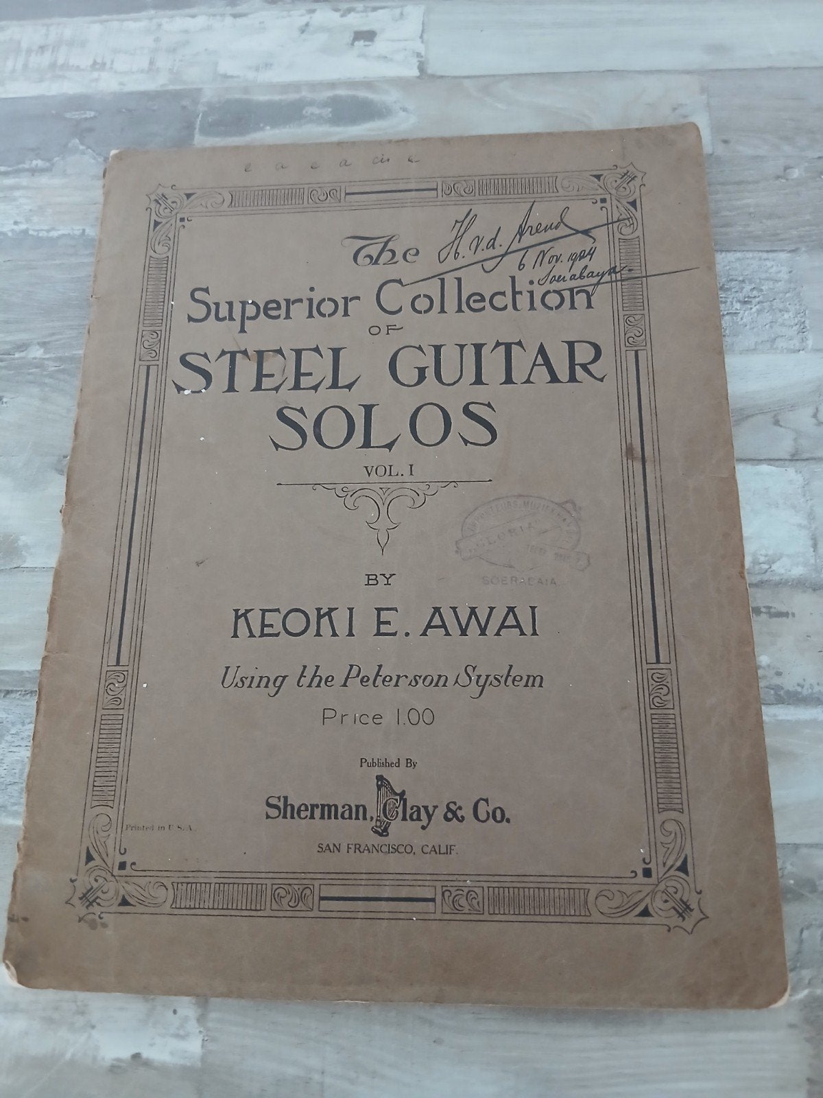 The Superior Collection of Steel Guitar Solos Vol. 1, Wereldmuziek, Les of Cursus, Ophalen of Verzenden, Gitaar