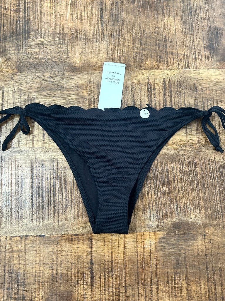 Hunkemöller Scallop Cheeky Bikinibroekje L, Zwart, Nieuw, Ophalen of Verzenden, Bikini